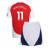 Maglie da calcio Arsenal Gabriel Martinelli #11 Prima Maglia Bambino 2024-25 Manica Corta (+ Pantaloni corti)